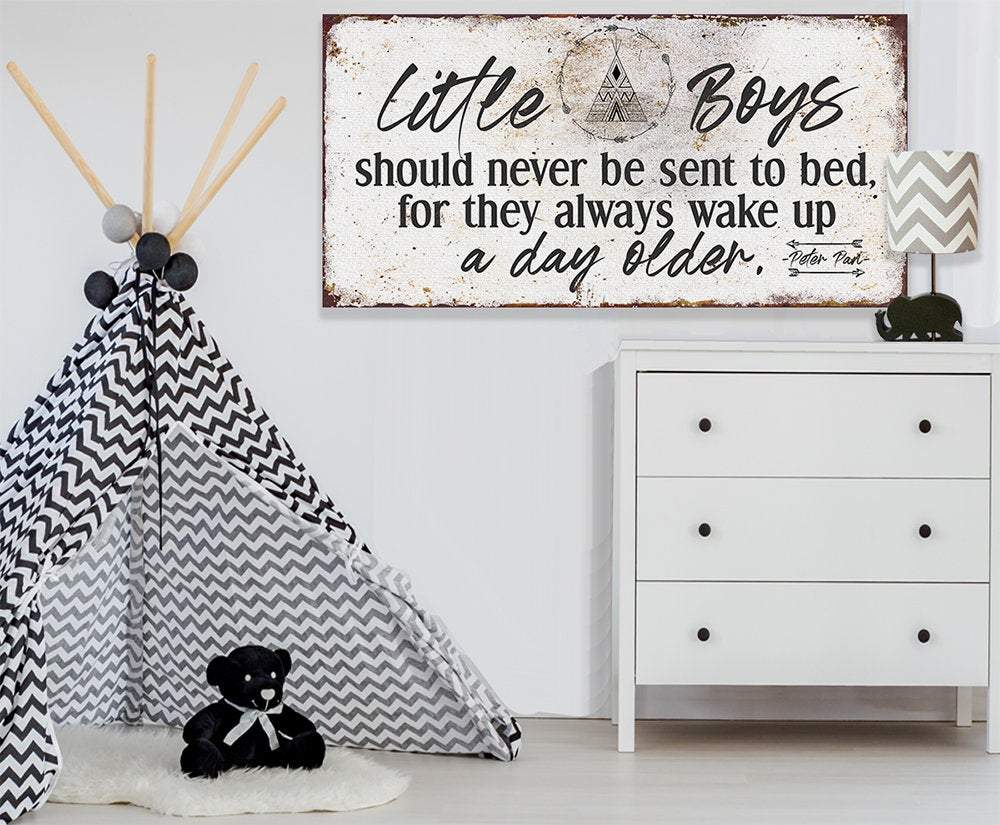 Little Boys - Canvas