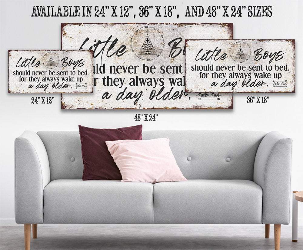 Little Boys - Canvas