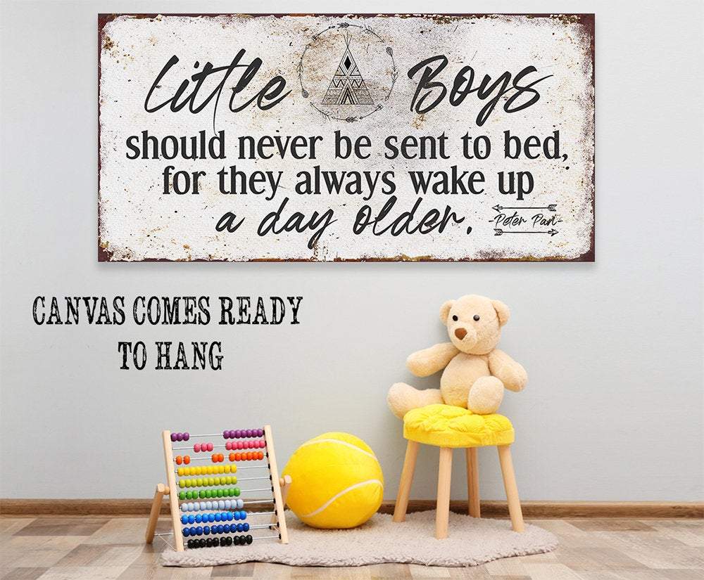 Little Boys - Canvas