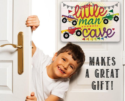 Little Man Cave - Metal Sign