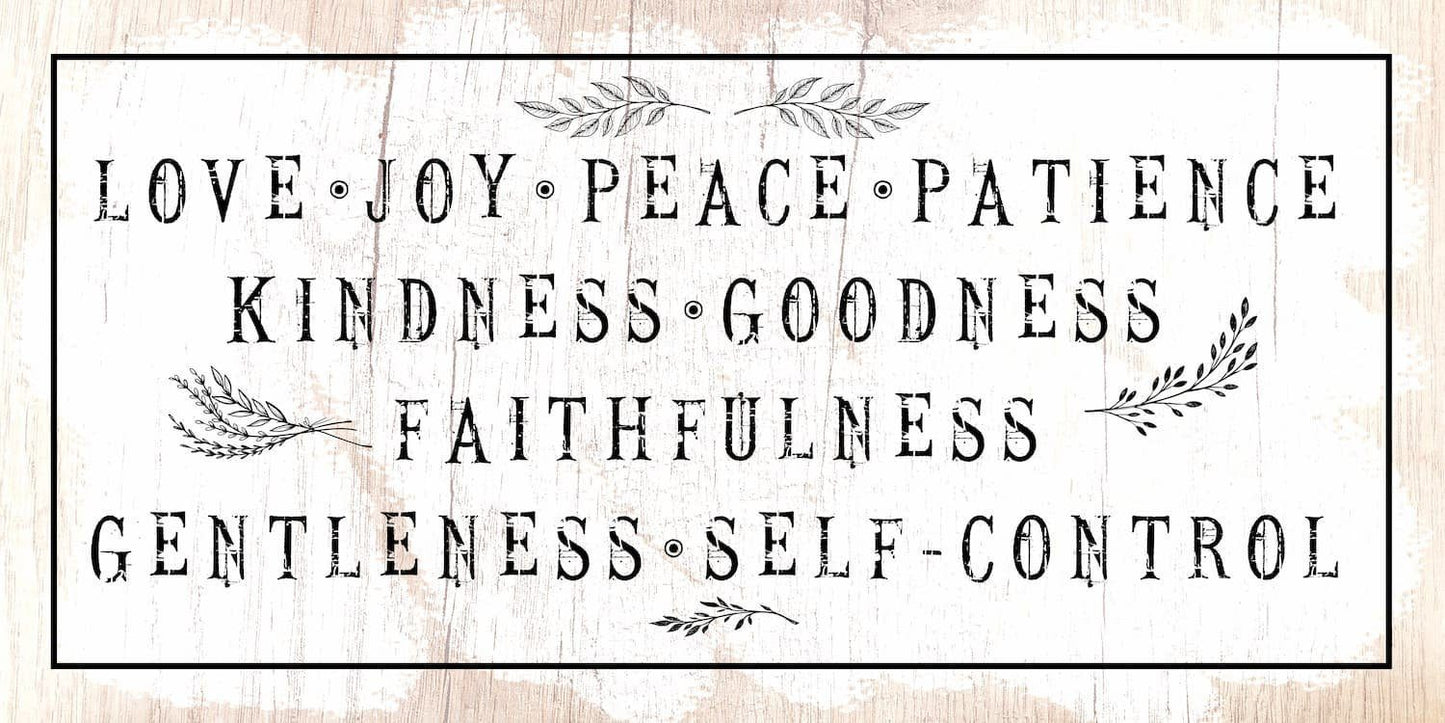Love Joy Peace - Canvas