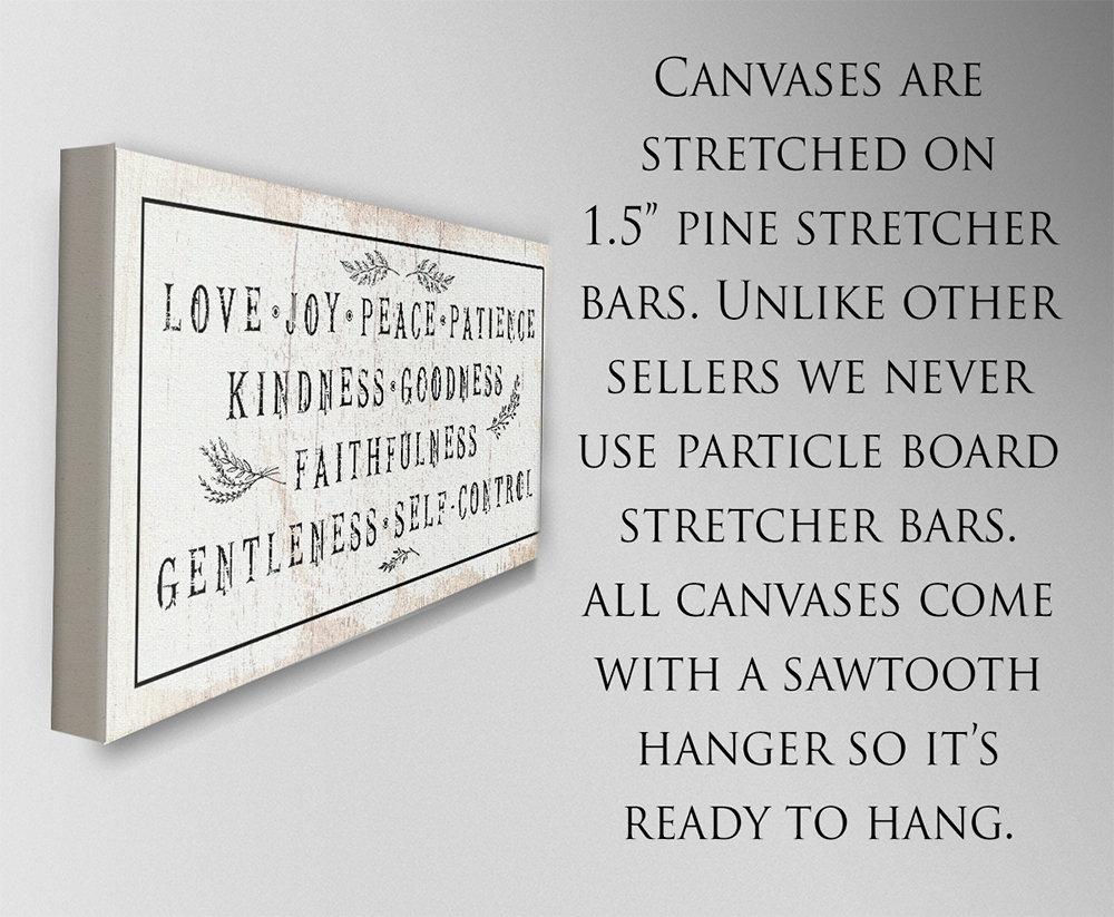 Love Joy Peace - Canvas