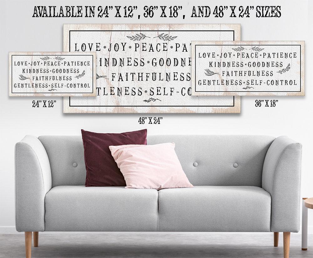 Love Joy Peace - Canvas