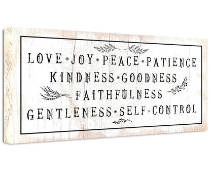 Love Joy Peace - Canvas