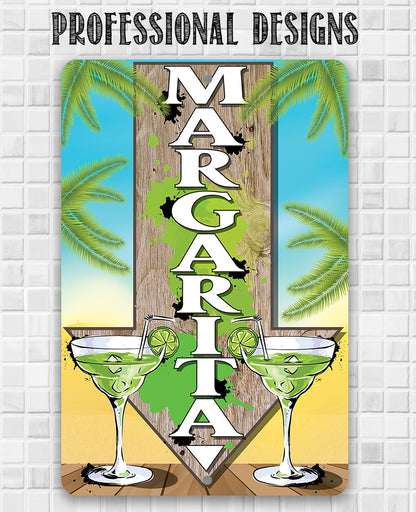 Margarita Directional -Metal Sign