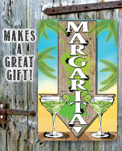 Margarita Directional -Metal Sign