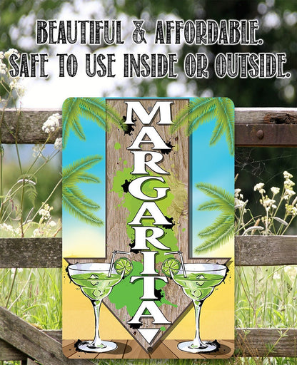Margarita Directional -Metal Sign
