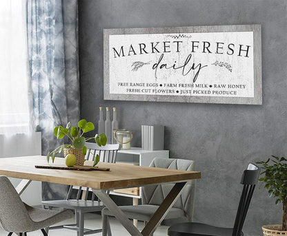 Market Fresh - Canvas