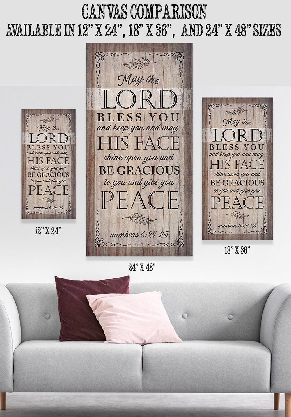 May The Lord Bless - Canvas