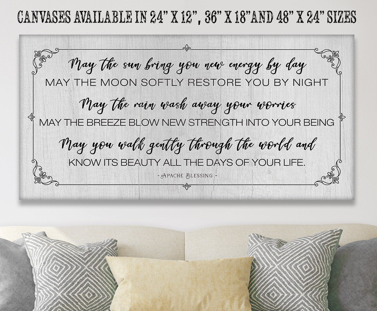 May The Sun Bring You New Energy - Canvas