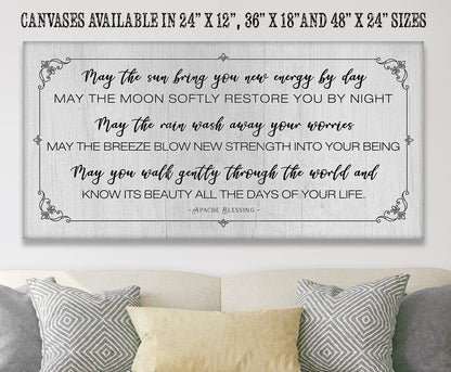 May The Sun Bring You New Energy - Canvas