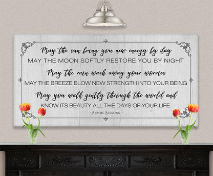 May The Sun Bring You New Energy - Canvas