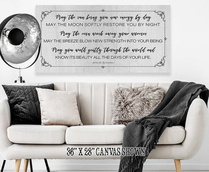 May The Sun Bring You New Energy - Canvas