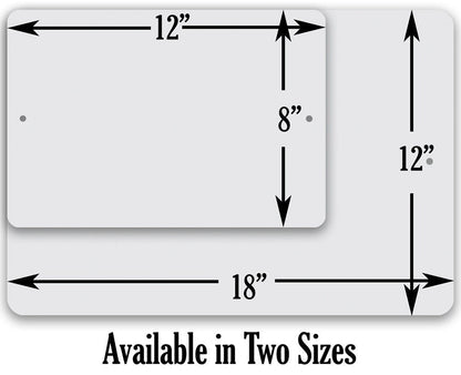Measure Once, Smile Twice - Chalkboard Style - Metal Sign