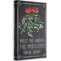 Meet Me Under The Mistletoe - Canvas