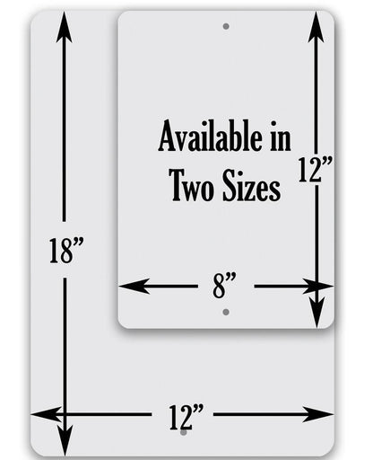 Mermaid Rules - Metal Sign