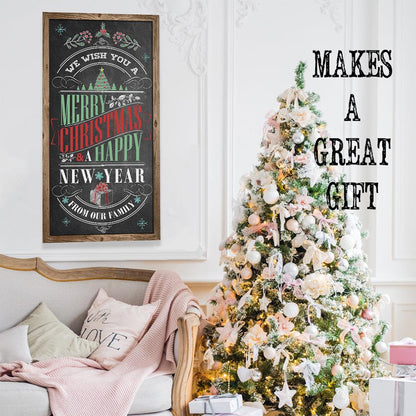 Merry Christmas & A Happy New Year - Canvas