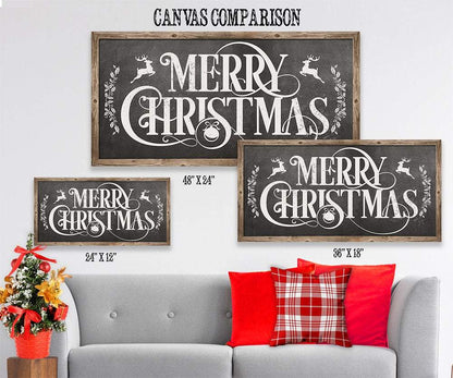 Merry Christmas - Canvas