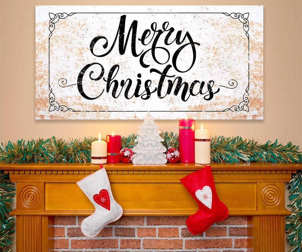 Merry Christmas 3 - Canvas