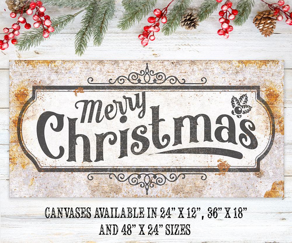 Merry Christmas 2 - Canvas