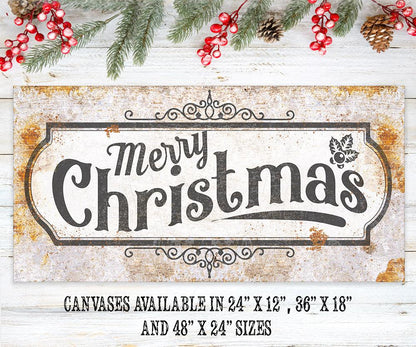 Merry Christmas 2 - Canvas