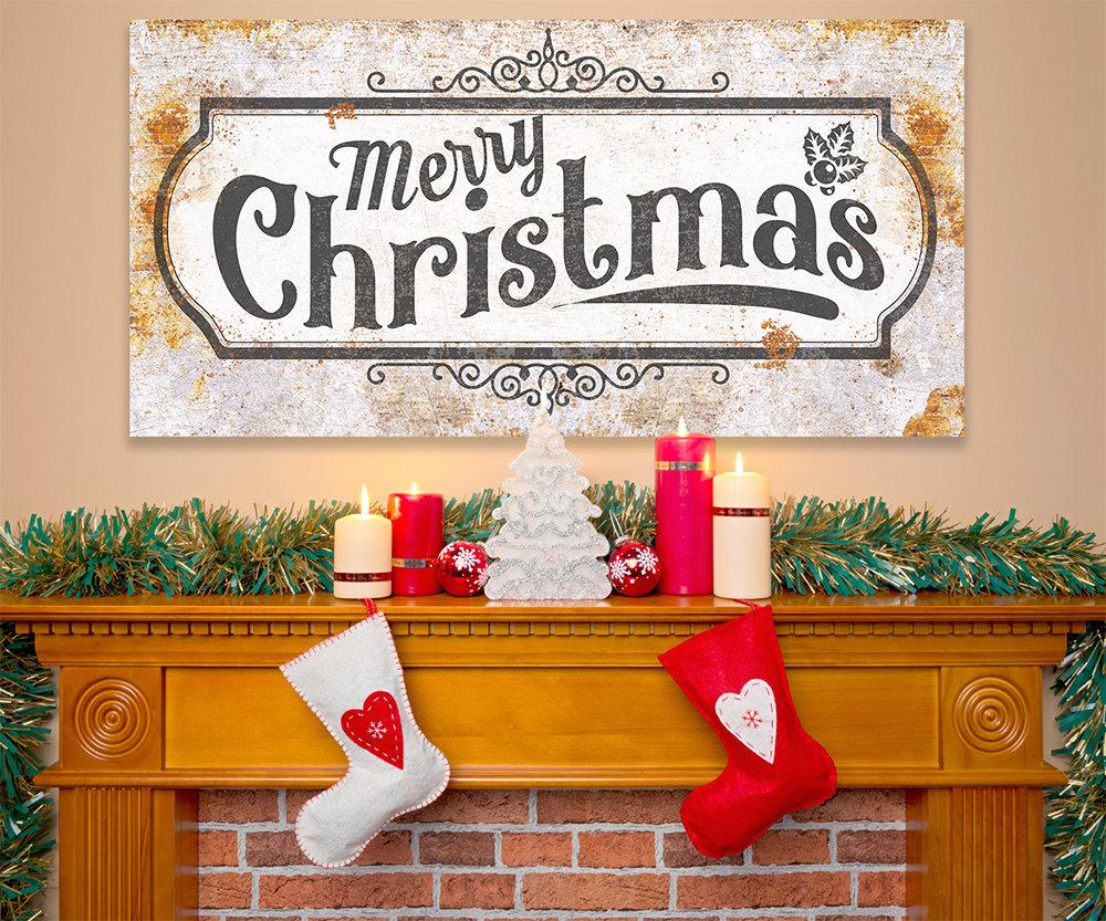 Merry Christmas 2 - Canvas