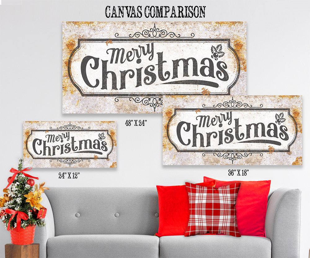 Merry Christmas 2 - Canvas