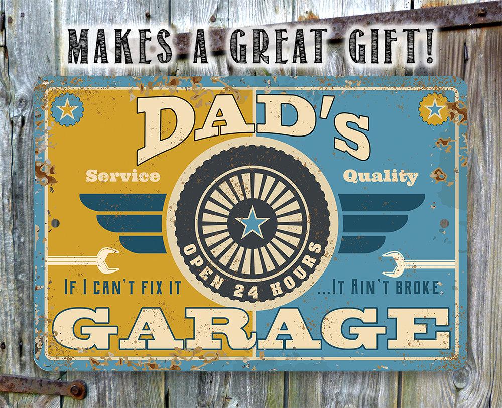 Dad's Garage - Metal Sign