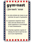 Gymnast Definition - Metal Sign