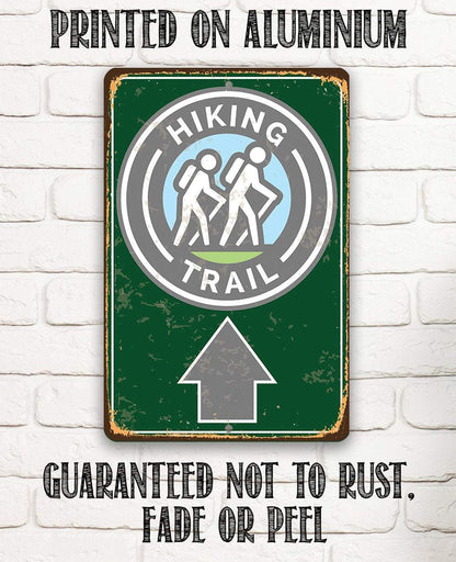 Hiking Trail - Metal Sign