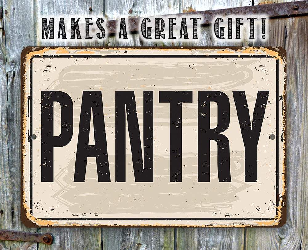 Pantry - Metal Sign