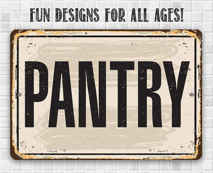 Pantry - Metal Sign
