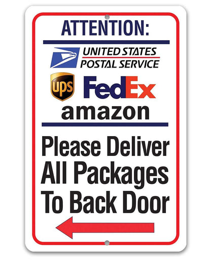 Postal Sign - Metal Sign