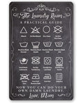 The Laundry Room A Practical Guide - Metal Sign