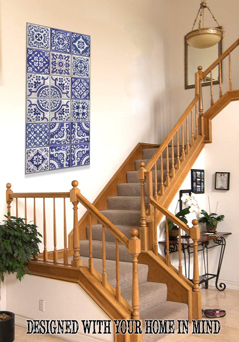 Mexican Tile Colorful - Canvas