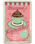 Momma's Cupcakes - Metal Sign