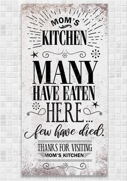 Mom's Kitchen - Canvas