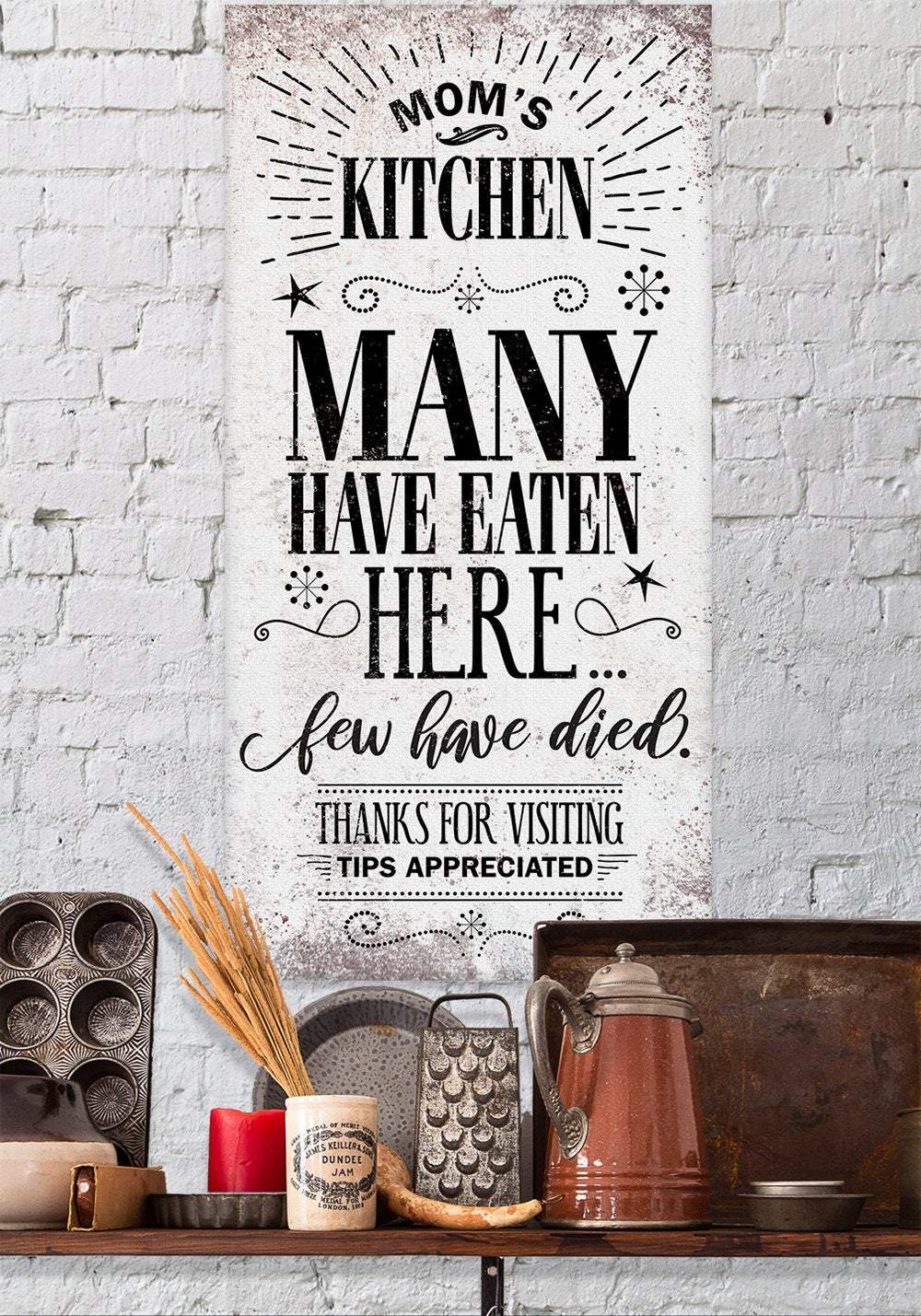 Mom's Kitchen - Canvas