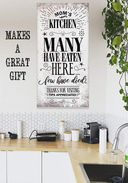 Mom's Kitchen - Canvas
