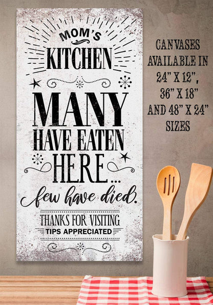 Mom's Kitchen - Canvas