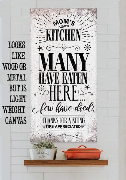 Mom's Kitchen - Canvas