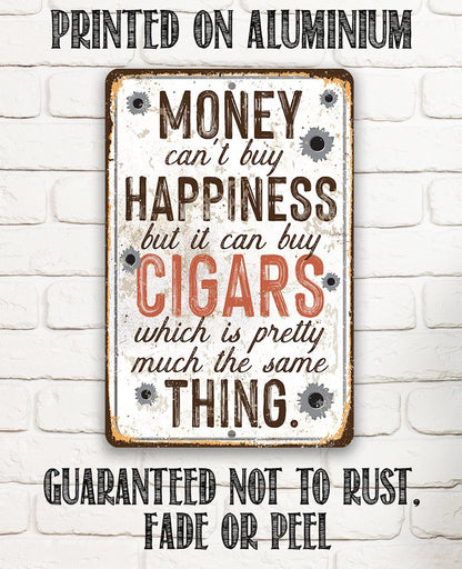 Money Can Buy Cigars - Metal Sign