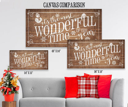 Most Wonderful Time Of The Year - Canvas