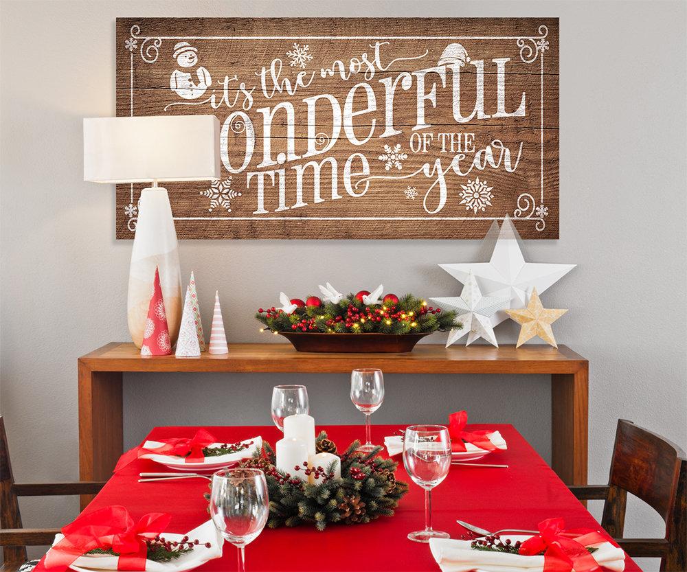 Most Wonderful Time Of The Year - Canvas