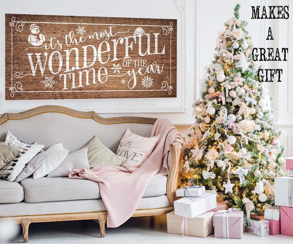 Most Wonderful Time Of The Year - Canvas