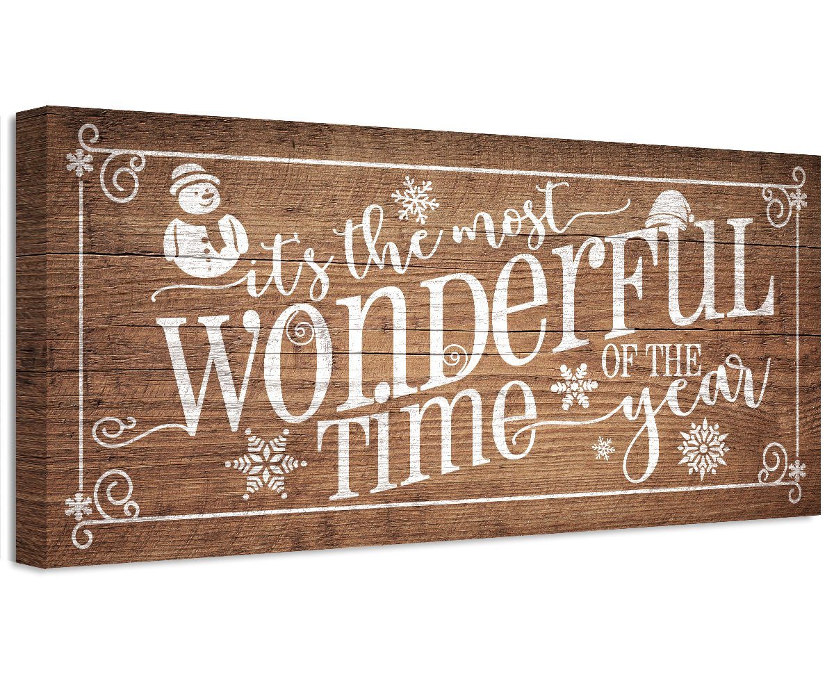 Most Wonderful Time Of The Year - Canvas