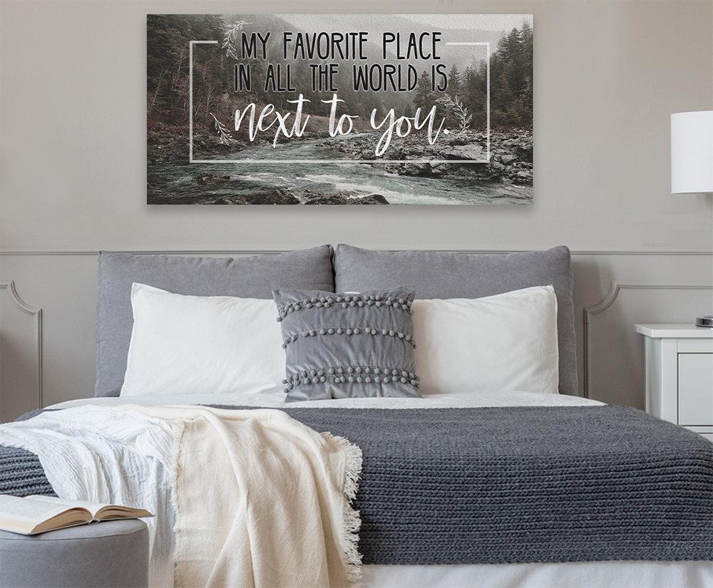 My Favorite Place In All The World - Canvas