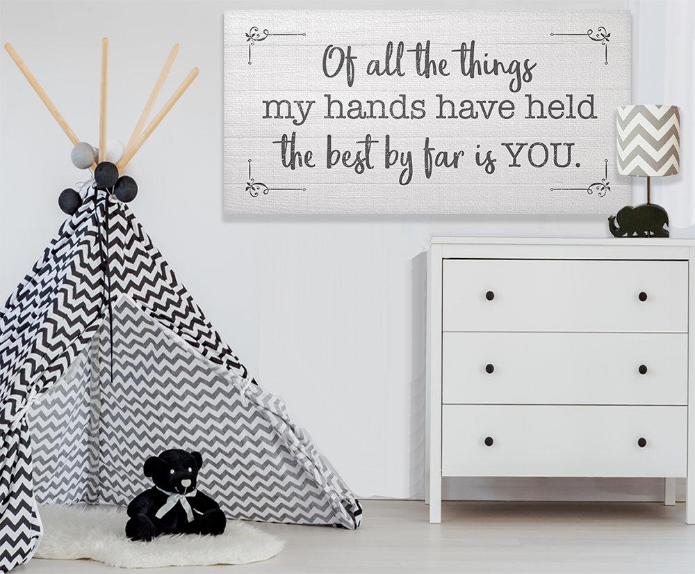 Of All The Things My Hands Have Held - Canvas