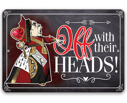 Off With Their Heads - Metal Sign