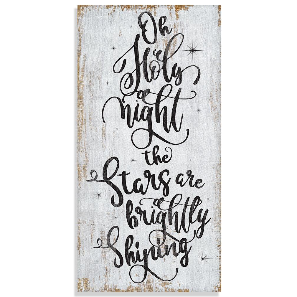 Oh Holy Night - Canvas